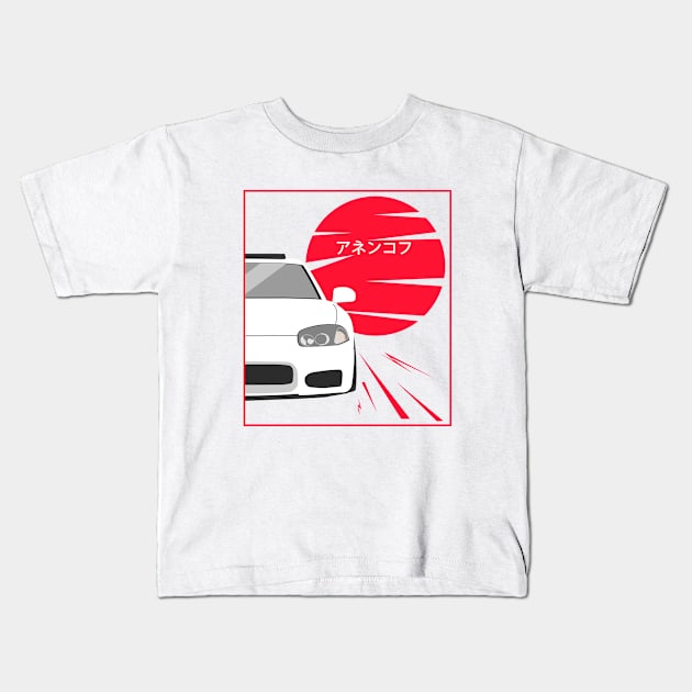 Mitsibishi 3000gt Kids T-Shirt by Rebellion Store